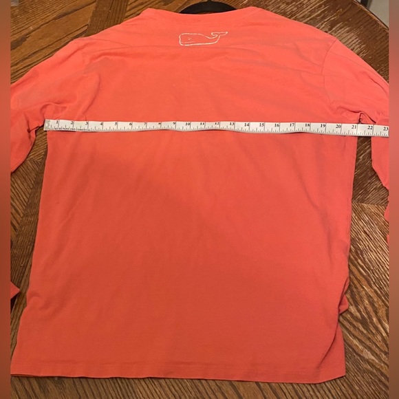 VineYard Vines Pre-Owned Women's Unisex
Whale Long-Sleeve Tee Coral Sz Medium - Picture 5 of 9